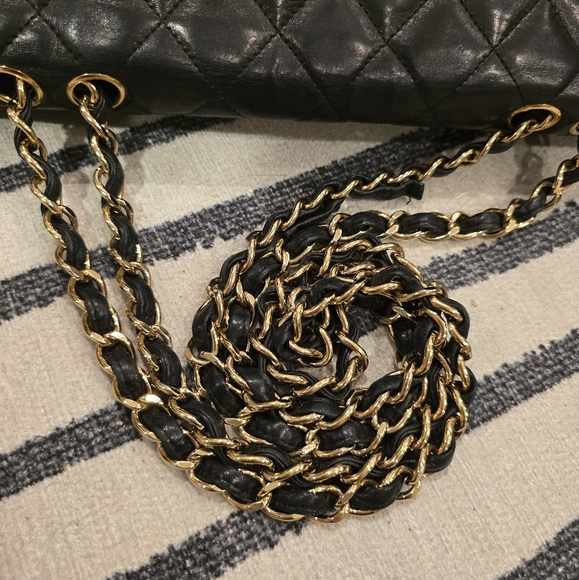 Chanel lambskin jumbo single flap- 24k gold plated hardware - Picture 16 of 16